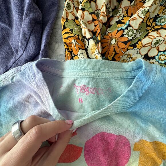 Zara Bundle of 6 Girls Jumpsuit Tops Shorts Floral Dress Size 6 - Picture 6 of 8